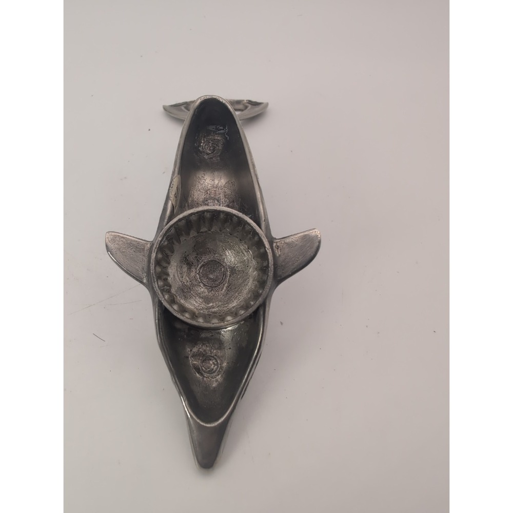 Vintage Metal dolphin bottle opener Silver Plated Zinc By Zeller Cottagecore - Picture 3 of 7